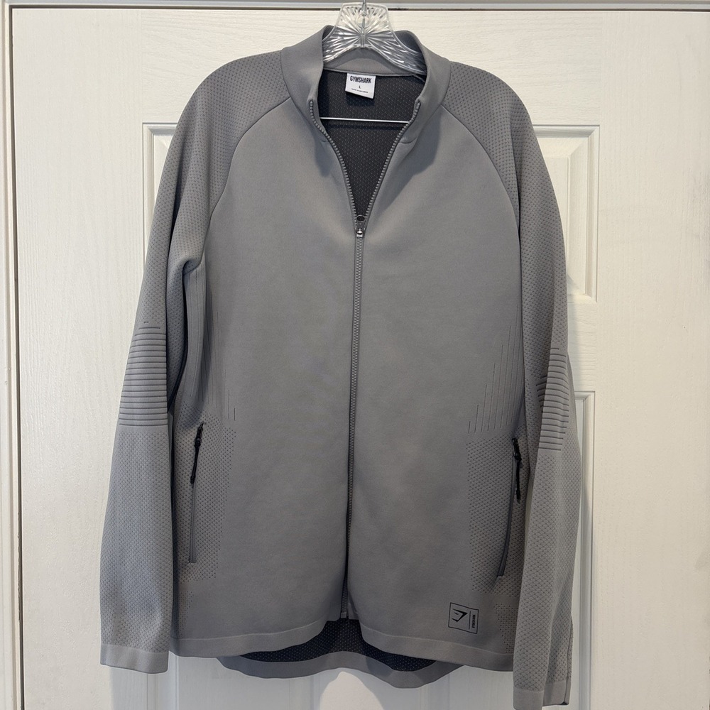 Gymshark Jacket Men Large Full Zip Retake Track Performance Breathable Athletic